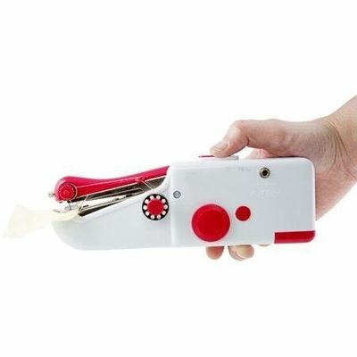 Handheld naaimachine Wit lichaam Uitgang DC 6V/1000mA Batterij aangedreven originele doos