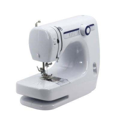 Handmatig voedingsmechanisme slot steken industriële naaimachine met kleine grootte en zanger