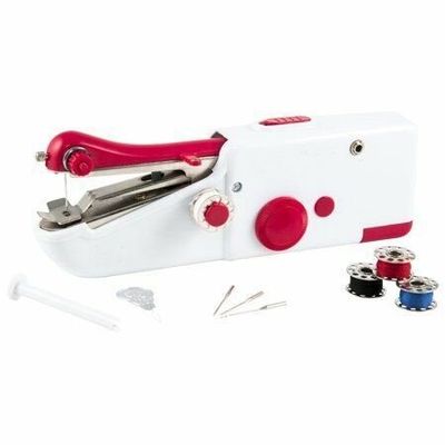 Handheld naaimachine Wit lichaam Uitgang DC 6V/1000mA Batterij aangedreven originele doos