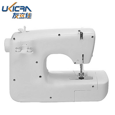 UFR-611 Huishoudelijke mini elektrische naaimachine 360 tpm snelheid handmatig voedingsmechanisme
