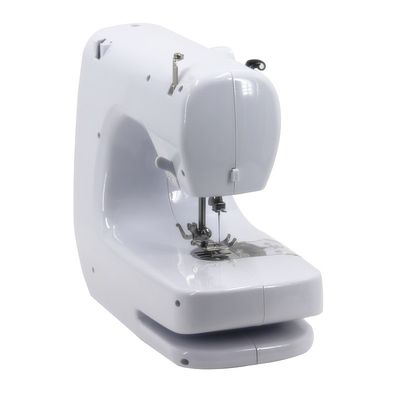Handmatig voedingsmechanisme slot steken industriële naaimachine met kleine grootte en zanger
