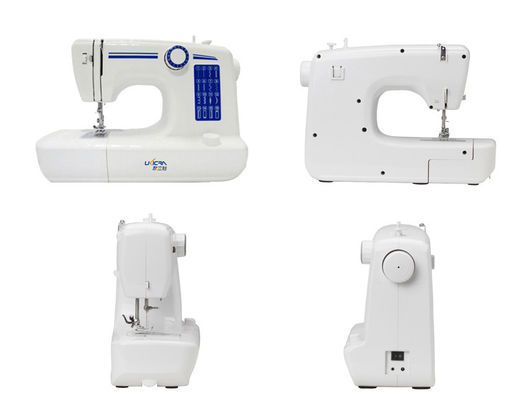 Handmatig voedingsmechanisme Mini Huishoudelijke naaimachine UFR-611 met platte bedconfiguratie