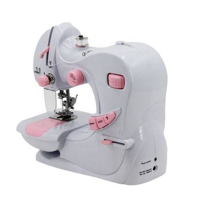 240*115*205mm Twin Needle Sewing Machine voor Ukicra Mechanische configuratie Post-Bed
