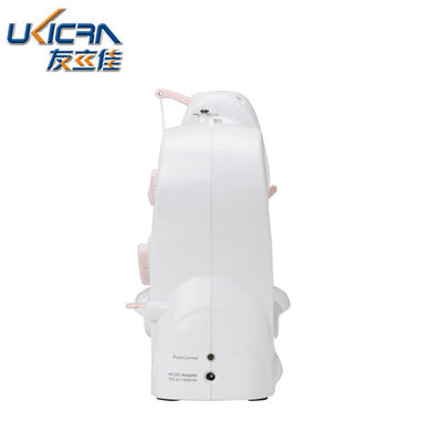 Mini-huishoudelijke naaimachine UFR-601 met 0-5 mm naaldlengte in witte en roze kleur