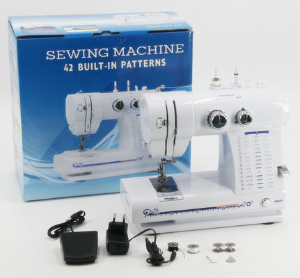Handmatig voedingsmechanisme Verstelbare hechtingslengte Multifunctioneel Z-type stof naaimachine