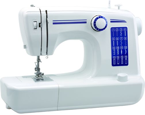 UKICRA Huishoudelijke mini naaimachine Max. Naaidikte 0,3-1,8 mm voor doe-het-zelf projecten
